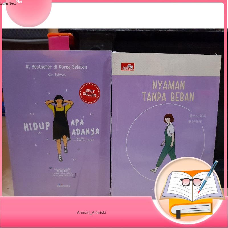 Jual Hidup Apa Adanya Dan Nyaman Tanpa Beban | Shopee Indonesia