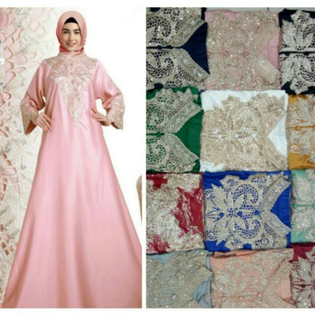 KAFTAN KINARA/KAFTAN SATIN/KAFTAN BORDIR PAYET/BUSUI/KAFTAN WANITA