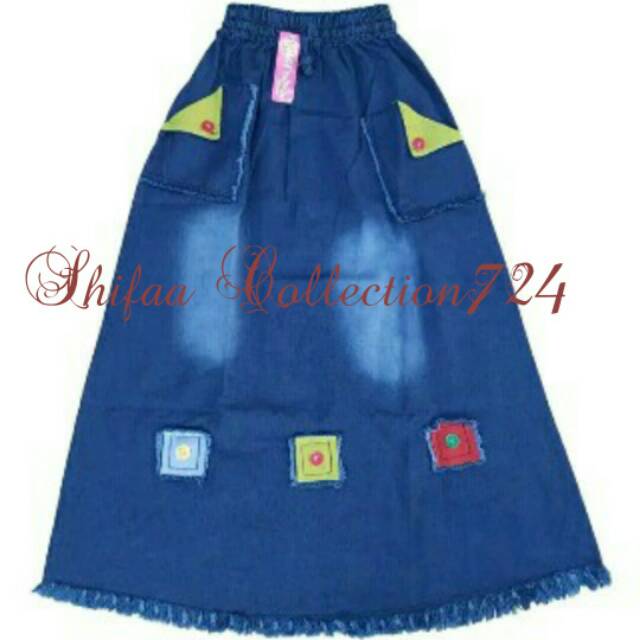 Rok Panjang Model A Tambal (All Size - Dewasa)