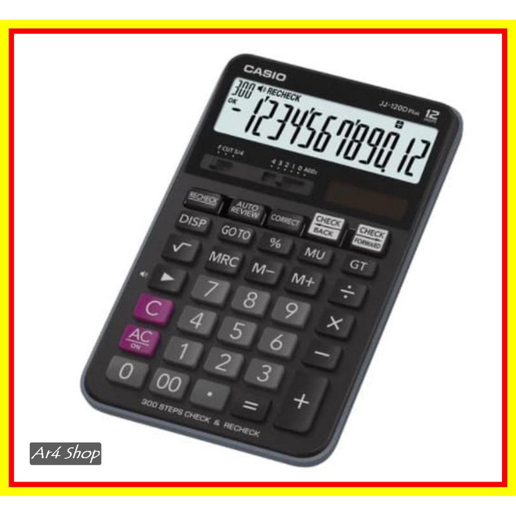 

Calculator - Casio - Jj-120D Plus