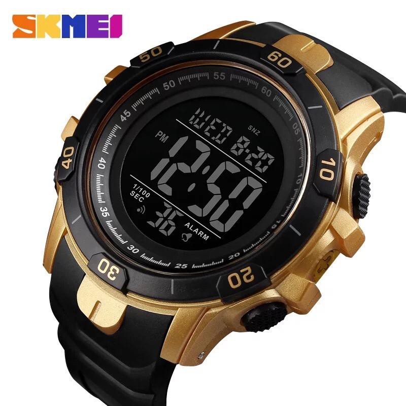 JAM TANGAN PRIA WANITA | RANTAI | KULIT | KARET | MURAH | PRIA DIGITAL SMARTWATCH SKMEI 1475 STRAP R