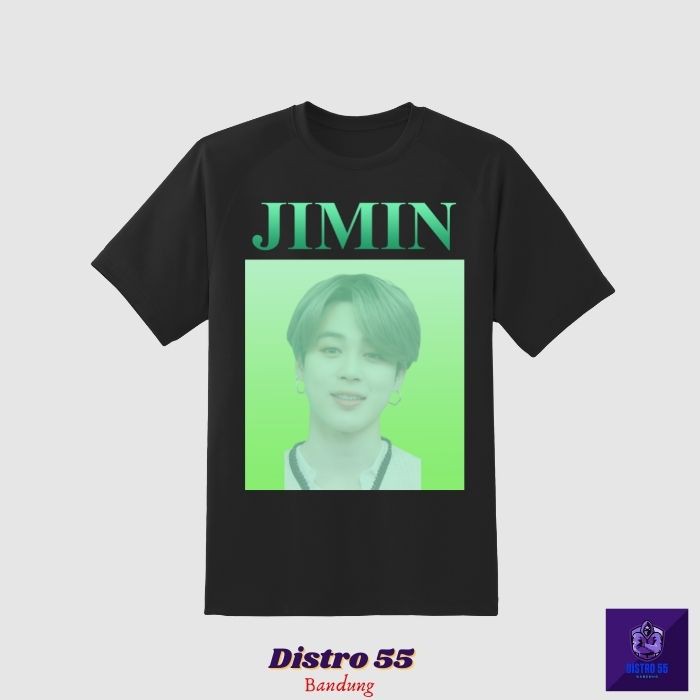 JIMIN BTS KPOP MUSIK TSHIRT/ KAOS PERSONEL GROUP BAND KPOP BTS JIMIN
