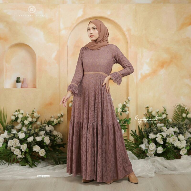 RAPUNZEL DRESS KONDANGAN NADHEERA LUXURY