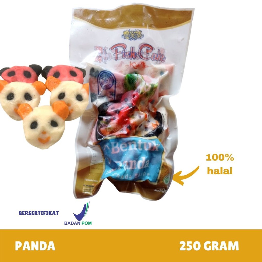 Spylee Bakso Ikan Bentuk Panda Frozen Food 250Gr