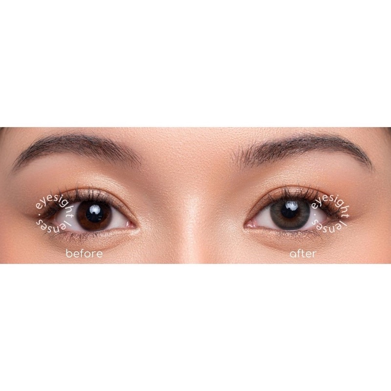 EYESIGHT LENSES Softlens Princess by EOS - Coco Gray (2pcs/sepasang)