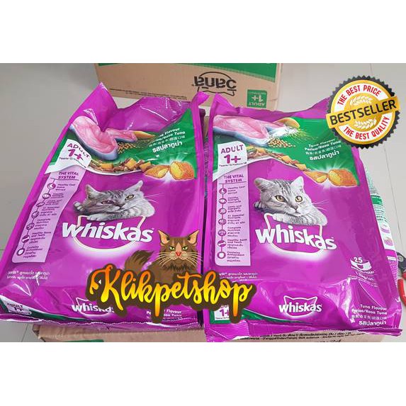 Makanan Kucing Dewasa Whiskas 1,2 kg Fresh Pack