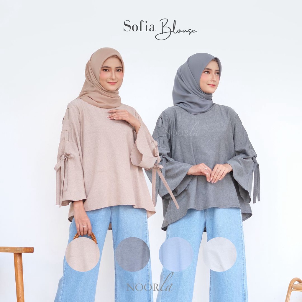 NOORLA - SOFIA BLOUSE / ATASAN / SHIRT / TUNIK