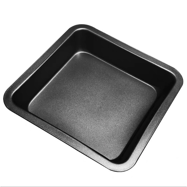 Loyang Kue Persegi Pemanggang Roti Brownies Mamer Cake Anti Lengket High Carbon Steel