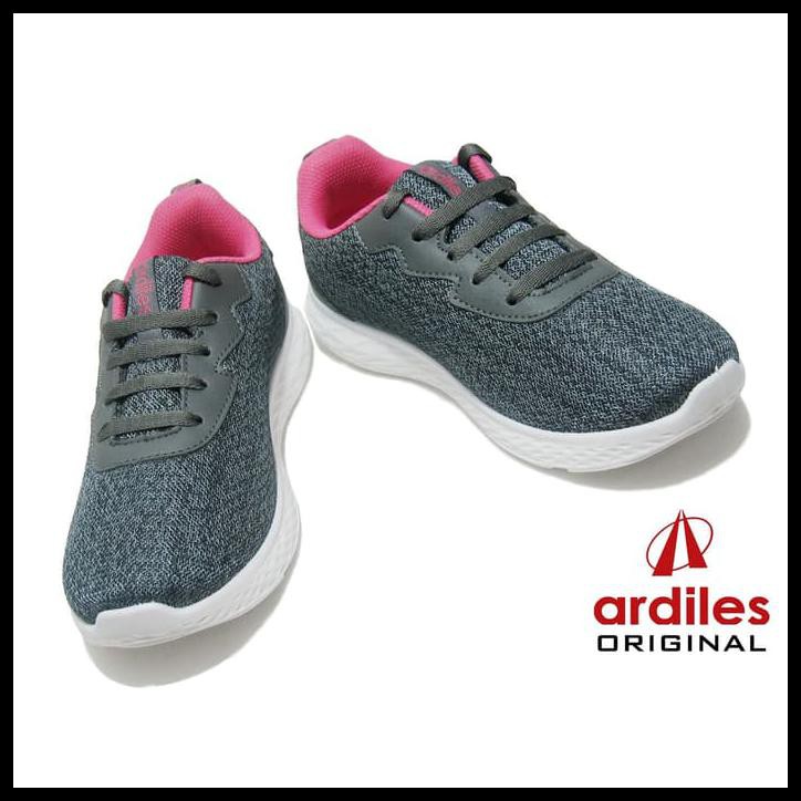 Ardiles Pirensa - Sepatu Wanita Sneaker Running - Abu