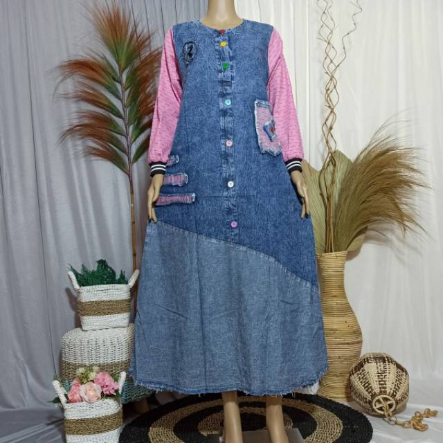 GAMIS JEANS / GAMIS DENIM / GAMIS MURAH / GAMIS MAXY/ GAMIS BUSUI