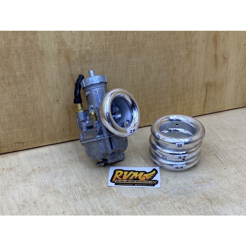 Velocity corong karbu karburator cincin donat slim pe pwk pwl 28/30/32/34-1