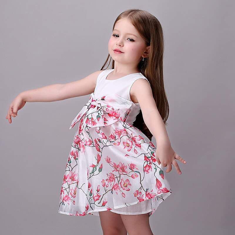 Dress Anak Perempuan Japan Sakura Flower