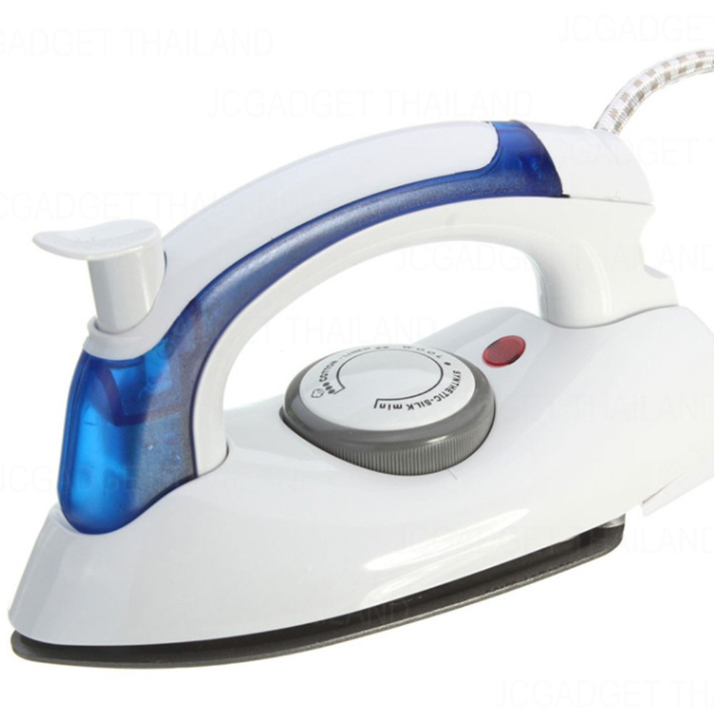 Setrika Uap Lipat Portable - 2in1 Travel Iron Steamer