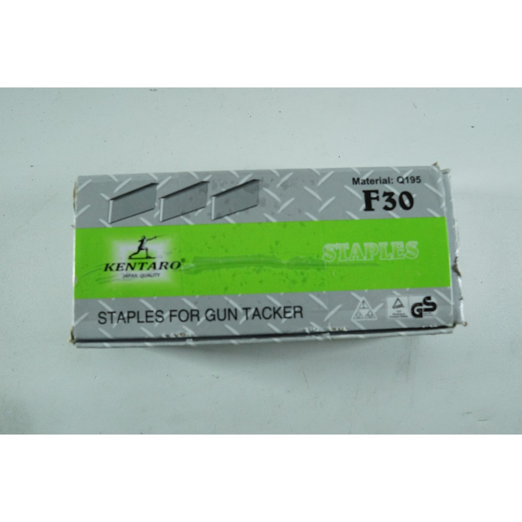 

ISI STAPLES GUN F30 F 30 TACKER ISI 5000 STAPLES PAKU TEMBAK TIPE I 30MM KENTARO JAPAN QUALITY