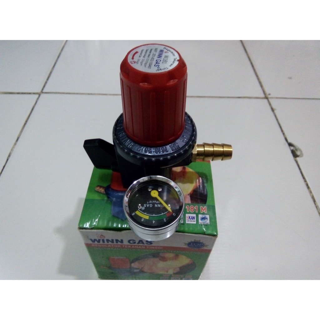 WINN GAS W-181 M Regulator High Pressure/Regulator Tekanan Tinggi