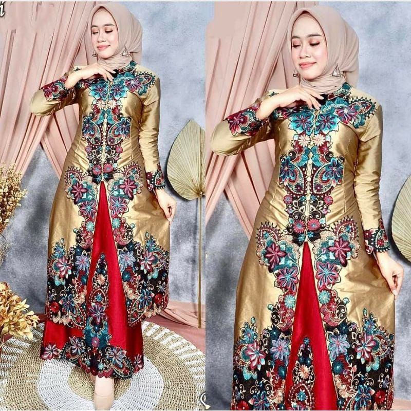 KEBAYA ORIGINAL//SET ROK KEBAYA TAVETA//Kode MK