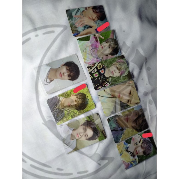 Photocard hello future kihno photobook hello ver future ver Jisung kupu kupu Jeno haechan chenle jae