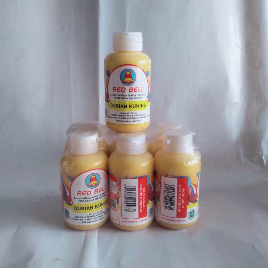 

Red Bell Durian Kuning 1 Pack Isi 6 Pcs