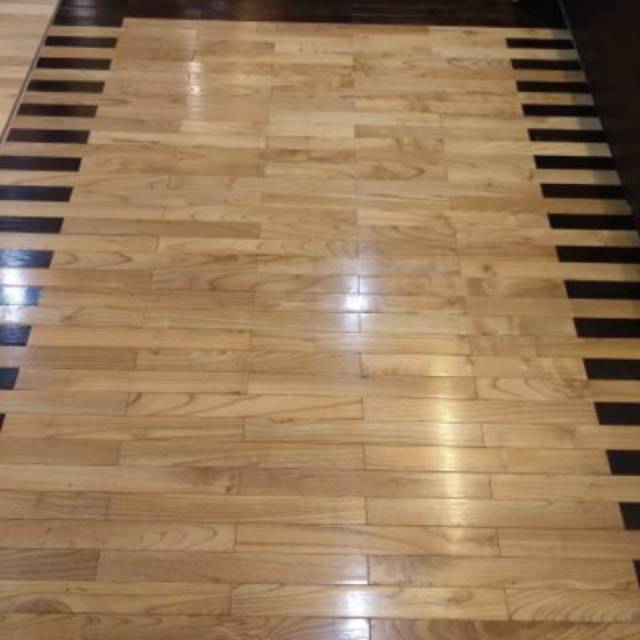 Wood carpet solid karpet kayu  Sungkai  175x250 Shopee 