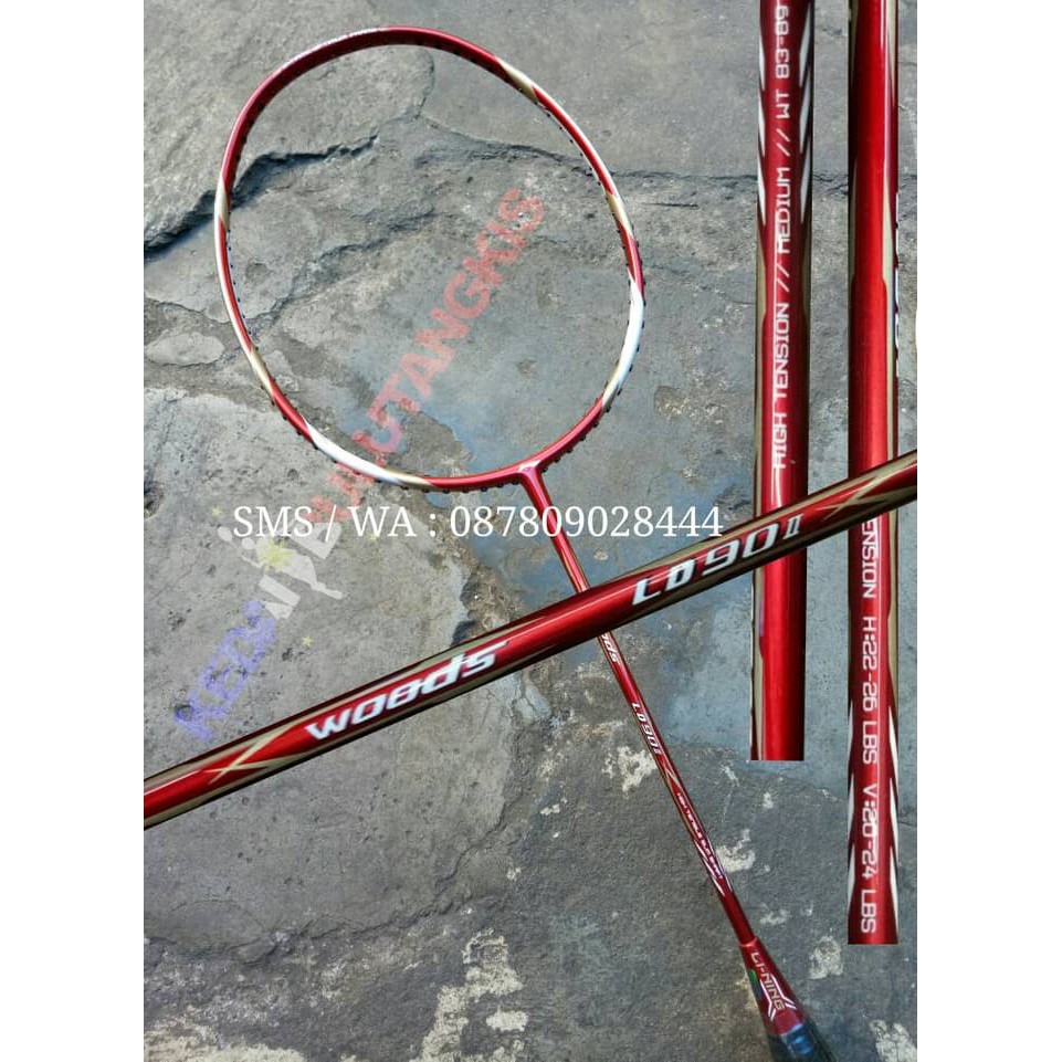 Produk berkualitas RAKET LINING WOODS LD 90 II ORIGINAL