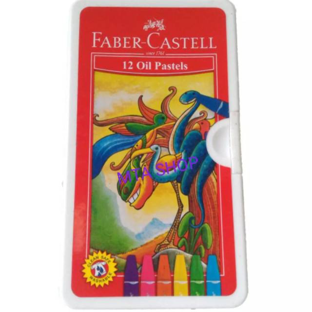 

Crayon Faber Castell Oil Pastel 12