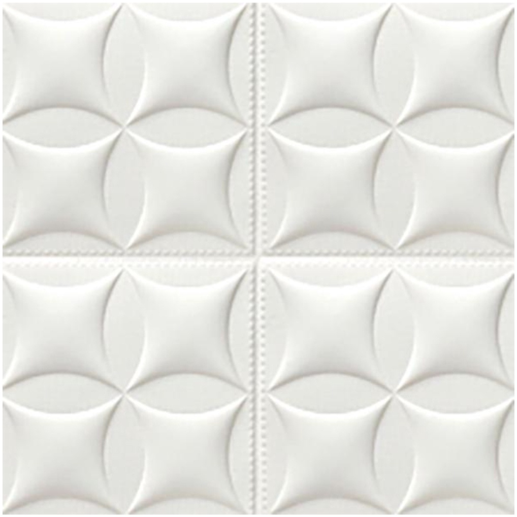 BATIK KRISTAL 70X70cm | Wallpaper Foam 3D Sticker Dinding Hiasan Dekorasi Kamar Tidur Plafon Wallfoam Kedap Peredam Suara-SQUAREPANE PTUIH 6MM