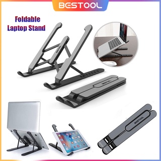 BESTOOL Laptop Stand Foldable Tablet Stand Holder Lipat Notebook Stand Portable Multifungsi 6-Level