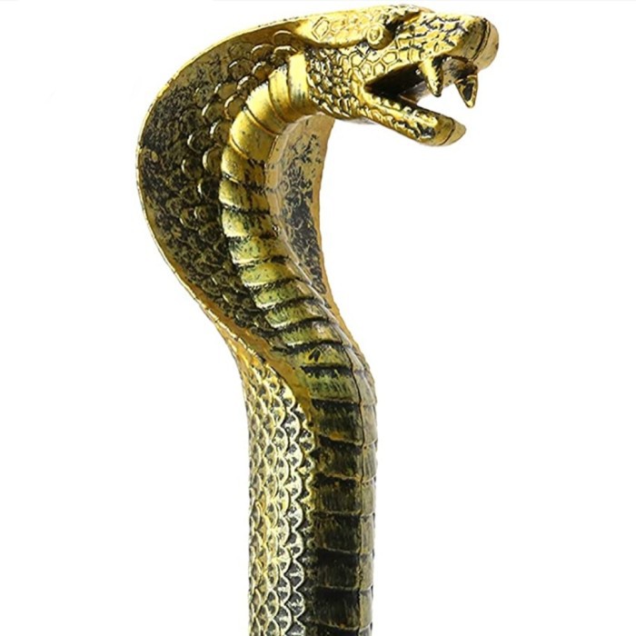 Egypt Pharaoh snake sceptre tongkat raja firaun mesir haloween props