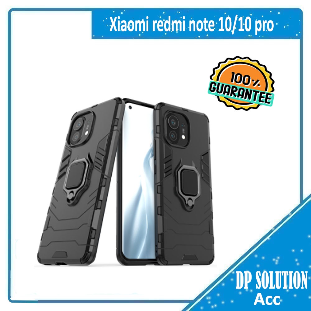 Case Xiaomi Note 10 Camera cover slide casing armor