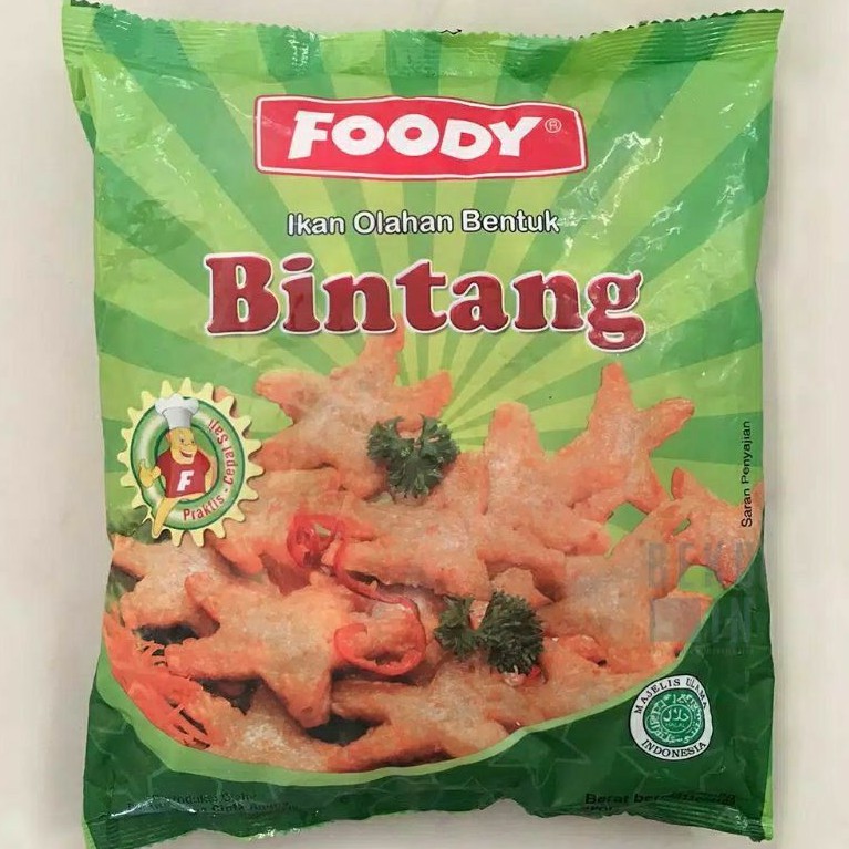 Foody Tempura bentuk Bintang 500gr