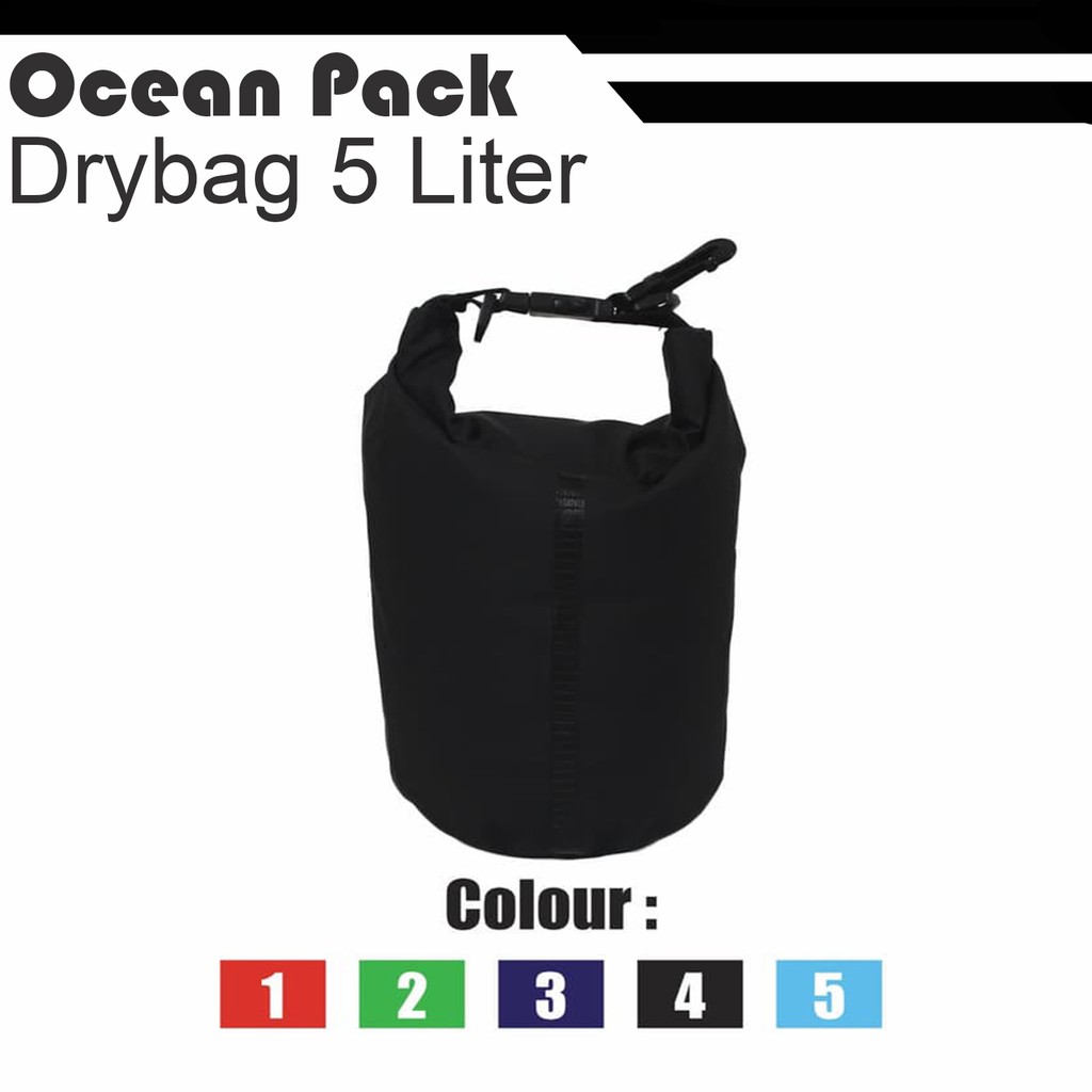 DRY BAG OUTDOOR DRIFTING WATERPROOF BUCKET DRY BAG 5L ori