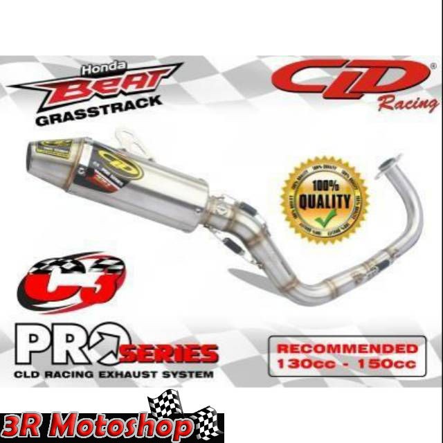 CLD RACING KNALPOT HONDA BEAT C3 PRO SERIES GRASSTRACK ORIGINAL