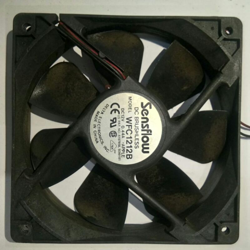 Kipas murah DC 12v jamin hidup 12x12 40-50A bekas.Fan cabuta.Ex cpu. Kipas fan. Aquascape. Diy