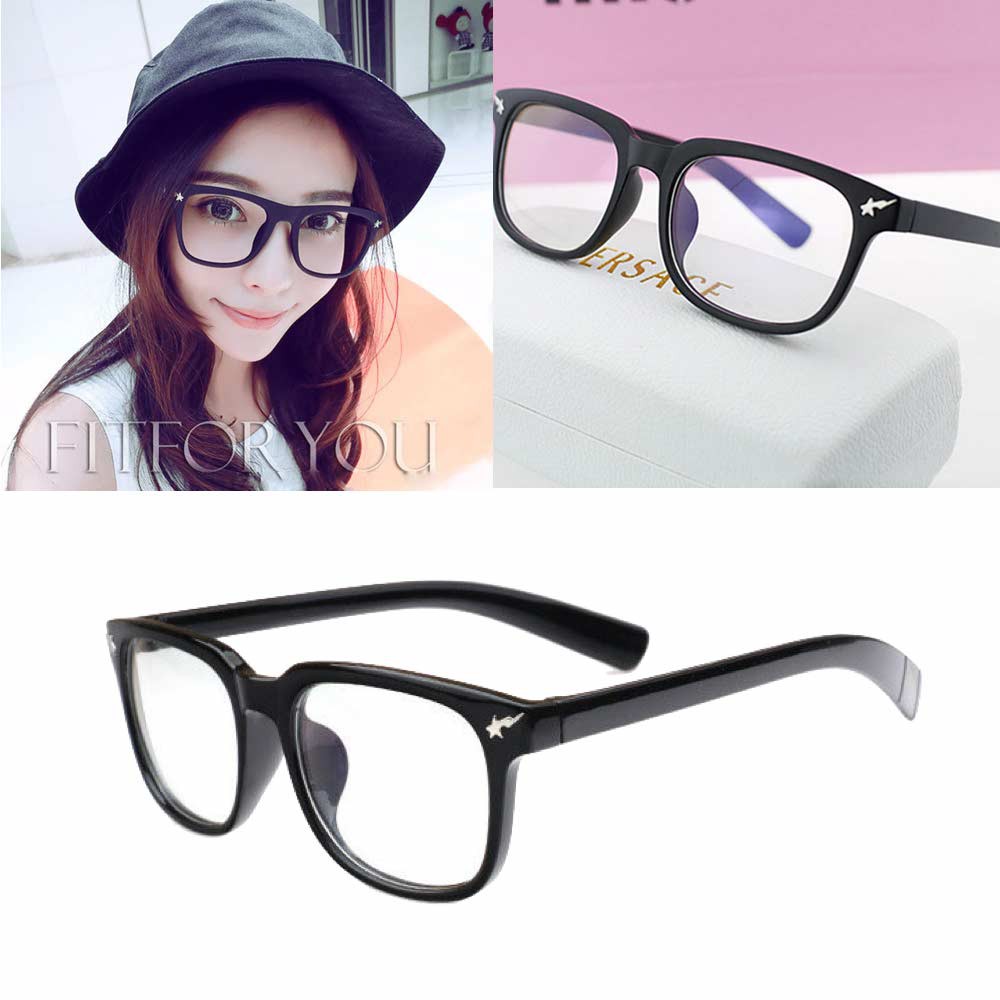 Kacamata Anti Radiasi Blue Ray Lens (Design Korea) Unisex - XHM492B( Group ) FREE SarungB