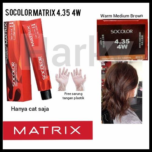 Cat Matrix Socolor 4.35 4W Warm Medium Brown 90Ml (Cat Saja)