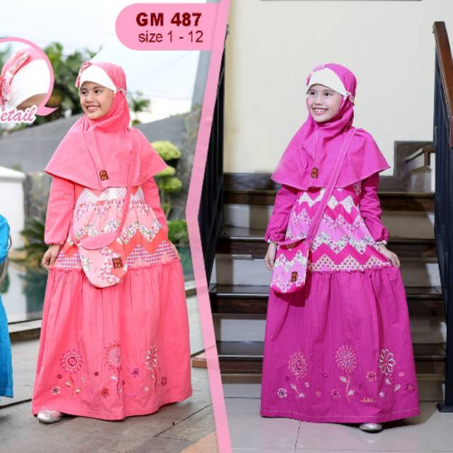 GAMIS KEKE ANAK - GM 487 - kekebusana - kekecollection ...