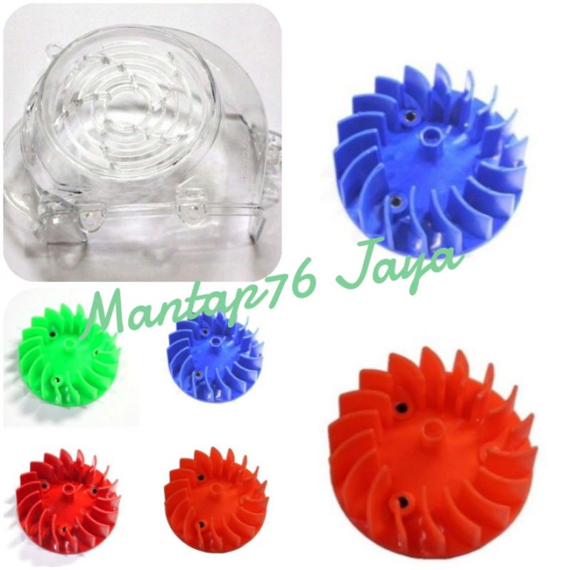 Cover transparan plus kipas warna beat fi new 2017-2019