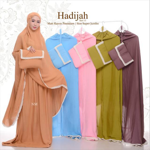 Mukena rotari premium super jumbo renda produsen mukena rotari premium super jumbo polos ecer