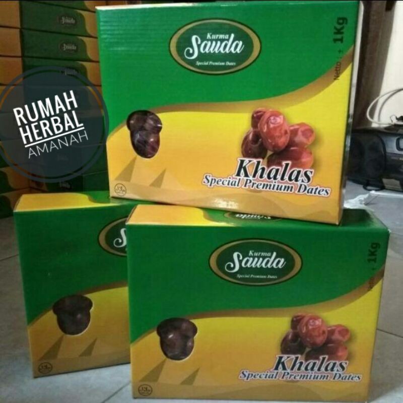 

Kurma Sauda Kurma Murah Kholas Khalas Saudi 1 kg