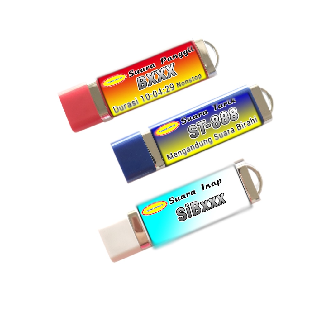 Paket Flashdisk Suara Panggil Tarik Inap Burung Walet Flash disk 4gb ori