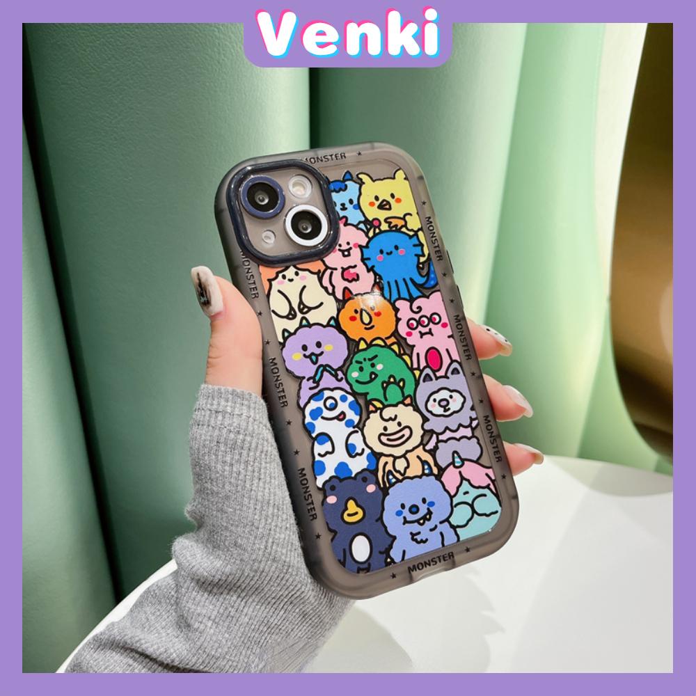 iPhone Case Silicone Soft Case Clear Case Airbag Shockproof Camera Protection Monster Cartoon Cute Compatible For iPhone 14 Pro Max 13 Pro Max 12 Pro Max 11 Pro Max xr xs max