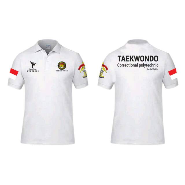 Polo shirt.kaos kerah Taekwondo a2