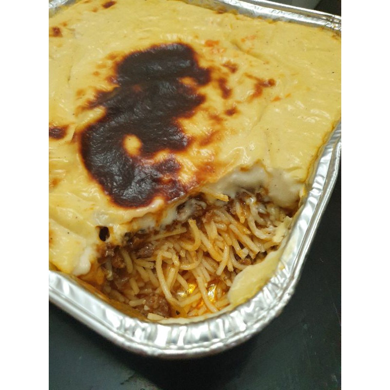 

Spaghetti Brulle / Baked spaghetti