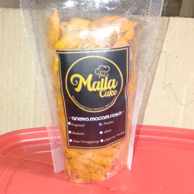 

Pangsit kriuk-kriuk pedas asin