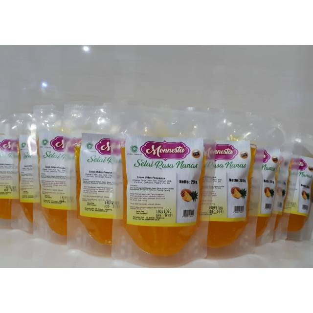 

Monnesta Selai Filling Strawberry Blueberry Nanas Mangga 250 gram