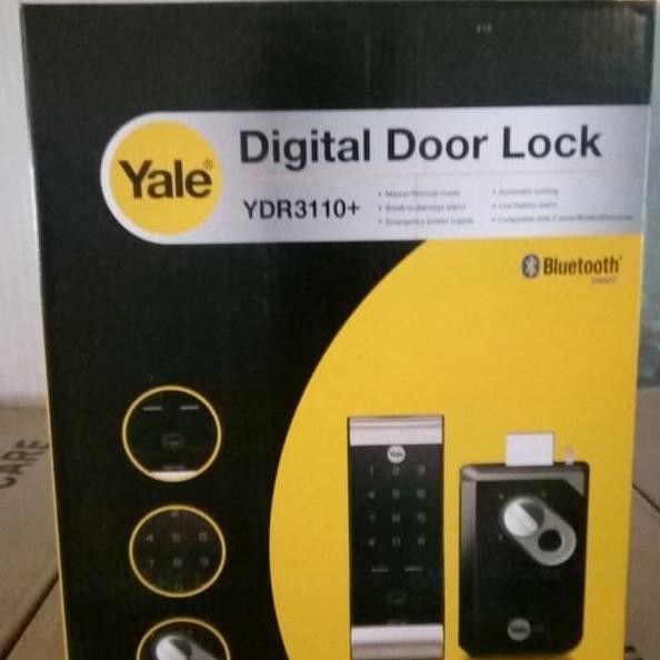 Kunci Pintu Digital YALE YDR 3110 / Digital Door Lock YDR 3110