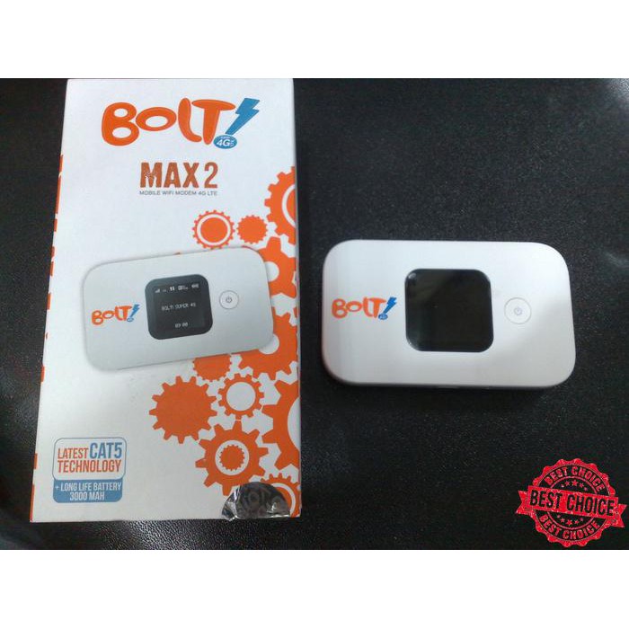 PROMO HARGA MURAH Modem Mifi Bolt Max 2 Huawei E5577 Unlock tanpa perdana batre tebal