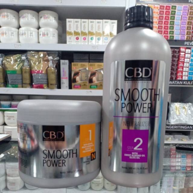 CBD Paket Smoothing Keratin Step 1 dan Step 2