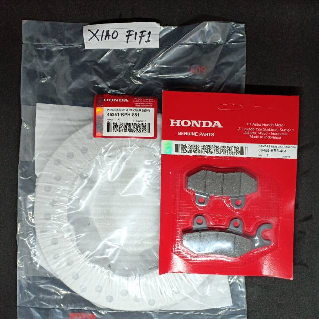 Piringan cakram depan KPH ,Supra fit new  + dispad kharisma,Supra x125 (KR3)