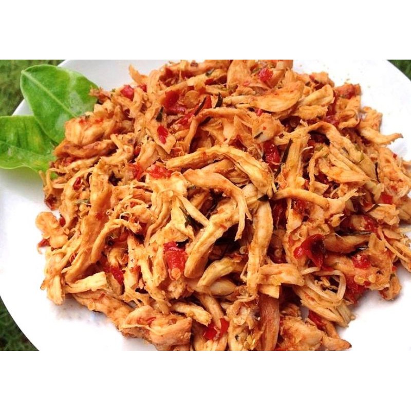 

Ayam Suwir Pedas Balado - Lauk Praktis